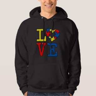 Liebe des Autismus Hoodie