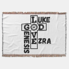 Liebe des biblischen Kreuzwortes Gottes Decke