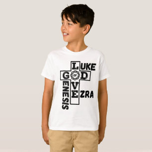 Liebe des biblischen Kreuzworträts T-Shirt