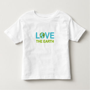 Liebe des Earth Earth Day Kleinkind T-shirt
