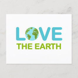 Liebe des Earth Earth Day Postkarte