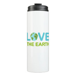 Liebe des Earth Earth Day Thermosbecher