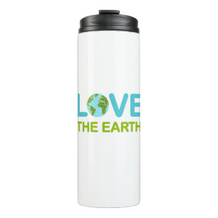 Liebe des Earth Earth Day Thermosbecher