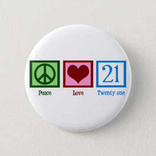 Liebe des Friedens 21 Button