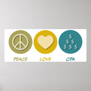 Liebe des Friedens CPA Poster