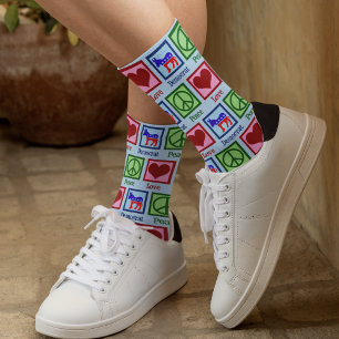 Liebe des Friedens Demokratische Partei Niedlich b Socken