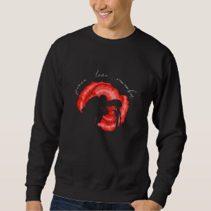 Liebe des Friedens Gedenken an den Tag der Roten M Sweatshirt