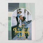 Liebe des Friedens | Happy Hanukkah Foto<br><div class="desc">Feiern Sie den Geist von Hanukkah mit Freunden und Familie mit unseren prächtigen Fotokarten. Moderne Architektur und modernes Schriftzeichen. Ein Foto vorne mit Raum auf der Rückseite für Ihren persönlichen Gruß. Fügen Sie diesem Design Ihre benutzerdefinierte Formulierung hinzu, indem Sie die Felder "Diese Designvorlage bearbeiten" auf der rechten Seite des...</div>