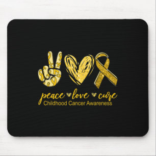 Liebe des Friedens heilt das Bewusstsein für Krebs Mousepad