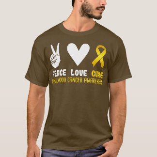 Liebe des Friedens heilt das Bewusstsein für Krebs T-Shirt