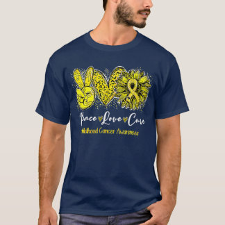 Liebe des Friedens Heilung der Krebserkrankung im T-Shirt