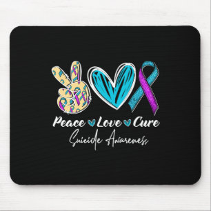 Liebe des Friedens Heilung der Prävention von Suiz Mousepad