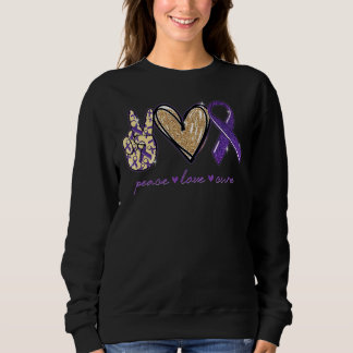 Liebe des Friedens Heilung Epilepsie Bewusstsein R Sweatshirt