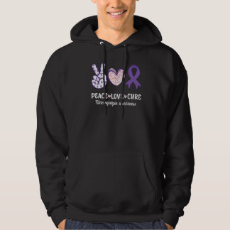 Liebe des Friedens Heilung Fibromyalgie Aufklärung Hoodie