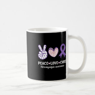 Liebe des Friedens Heilung Fibromyalgie Aufklärung Kaffeetasse