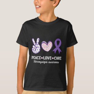 Liebe des Friedens Heilung Fibromyalgie Aufklärung T-Shirt