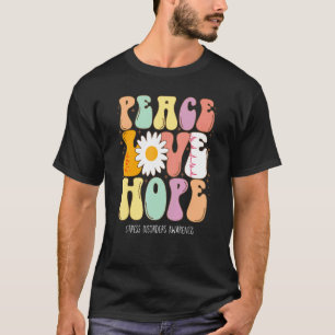 Liebe des Friedens Hoffnung Stressstörungen Sensib T-Shirt