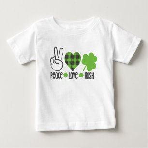 Liebe des Friedens Irish-60682 Baby T-shirt