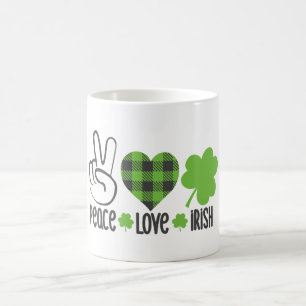 Liebe des Friedens Irish-60682 Kaffeetasse