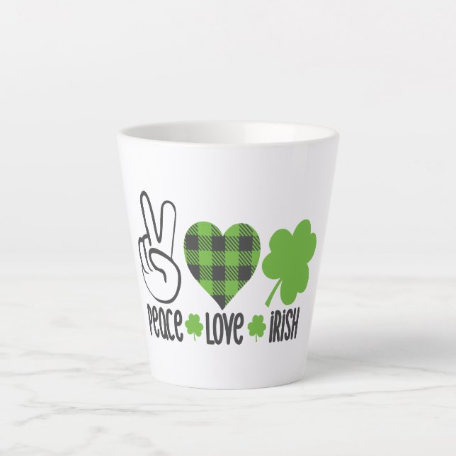 Liebe des Friedens Irish-60682 Milchtasse (Vorderseite)