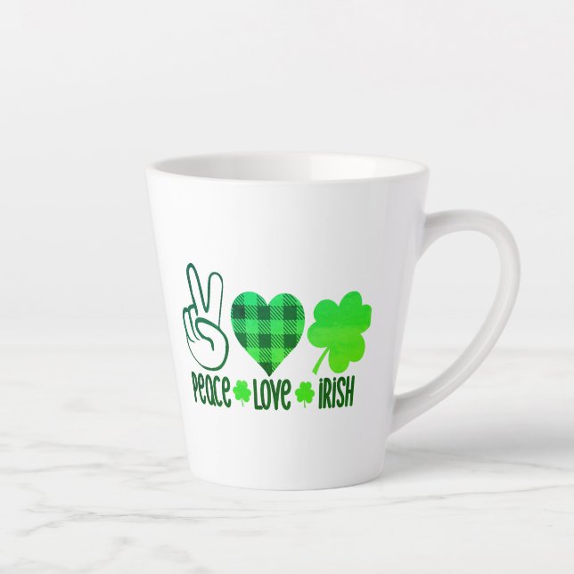 Liebe des Friedens Irish-60682 Milchtasse (Rechts)