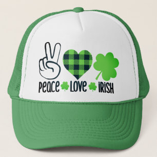 Liebe des Friedens Irish-60682 Truckerkappe
