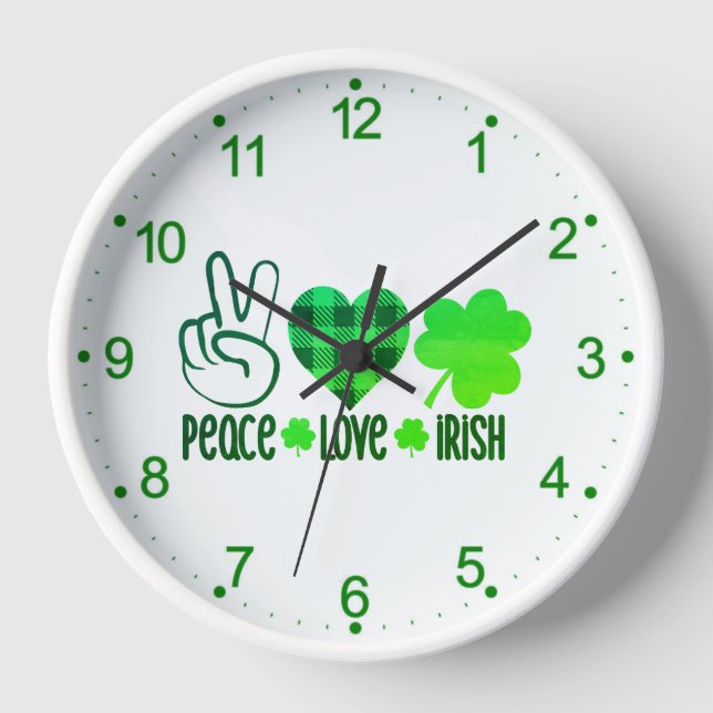 Liebe des Friedens Irish-60682 Uhr (Vorderseite)