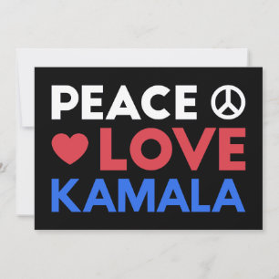Liebe des Friedens Kamala I - Kamala Harris für de