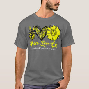Liebe des Friedens - Krebsbewusstsein im Kindesalt T-Shirt