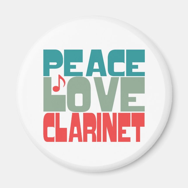 Liebe des Friedens Magnet (Vorne)