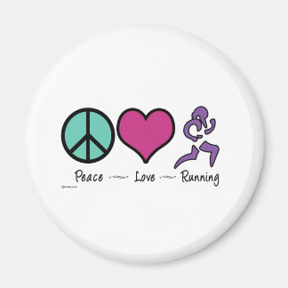 Liebe des Friedens Magnet