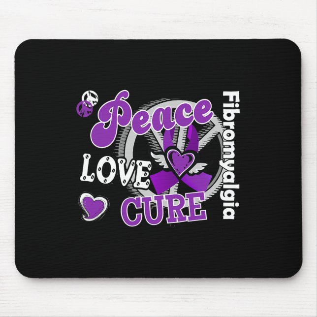 Liebe des Friedens Mousepad (Vorne)