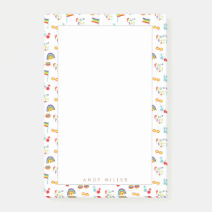 Liebe des Friedens Post-it Klebezettel