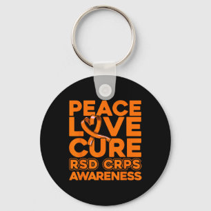 Liebe des Friedens Rsd Crps Bewusstsein 1 Schlüsselanhänger