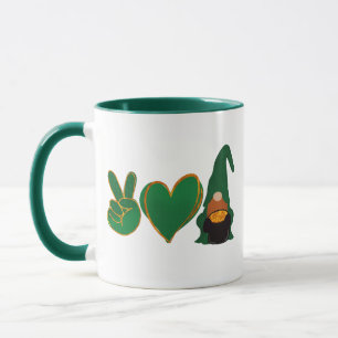 Liebe des Friedens   St Patrick's Day Sublimation Tasse