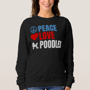Liebe des Friedens Sweatshirt