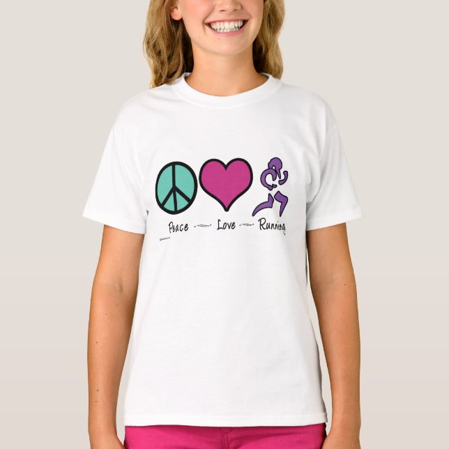 Liebe des Friedens T-Shirt (Vorderseite)