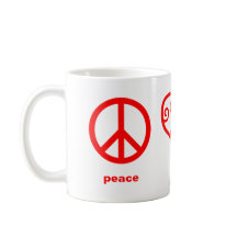 Liebe des Friedens - Tasse