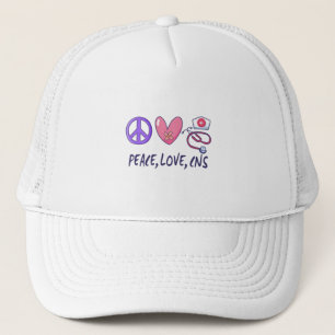 Liebe des Friedens Truckerkappe
