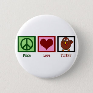 Liebe des Friedens Türkei Button