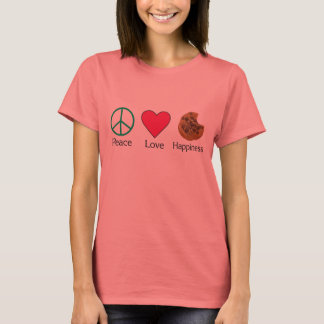Liebe des Friedens und Glück 2 T-Shirt