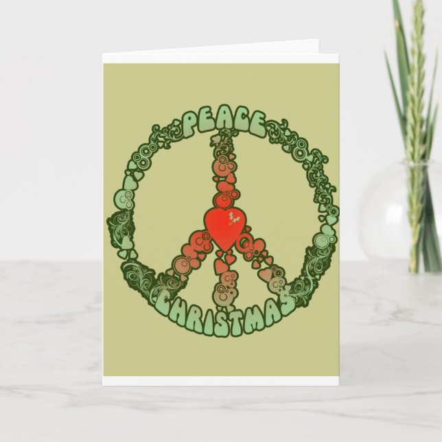Liebe des Friedens und Weihnachten (Vorderseite)