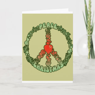 Liebe des Friedens und Weihnachten