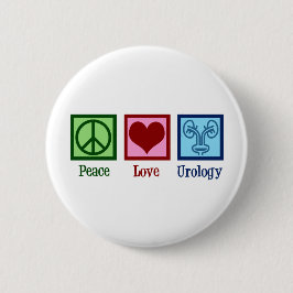 Liebe des Friedens Urologie Button