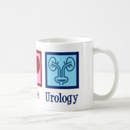 Liebe des Friedens Urologie Kaffeetasse