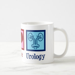 Liebe des Friedens Urologie Kaffeetasse