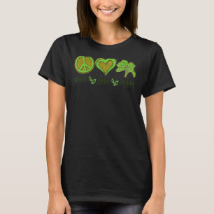 Liebe des Friedens Vegan Weltnaturerbe T-Shirt