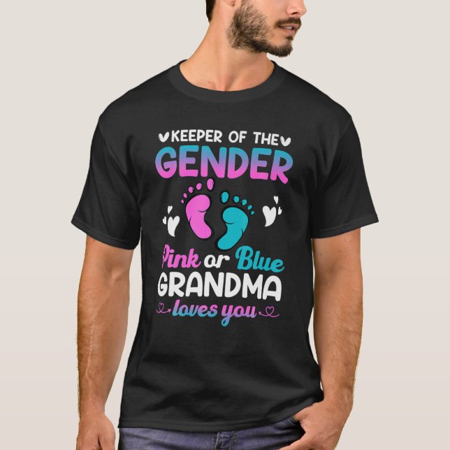 Liebe des Geschlechts Rosa oder Blaue Oma T-Shirt (Vorderseite)