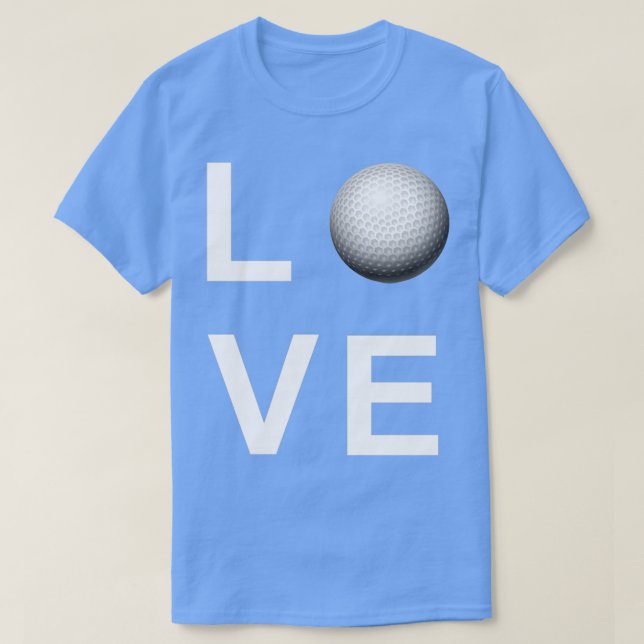 Liebe des Golfsports T-Shirt (Design vorne)