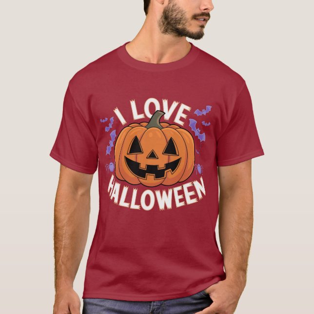 Liebe des Halloween-T - Shirt (Vorderseite)